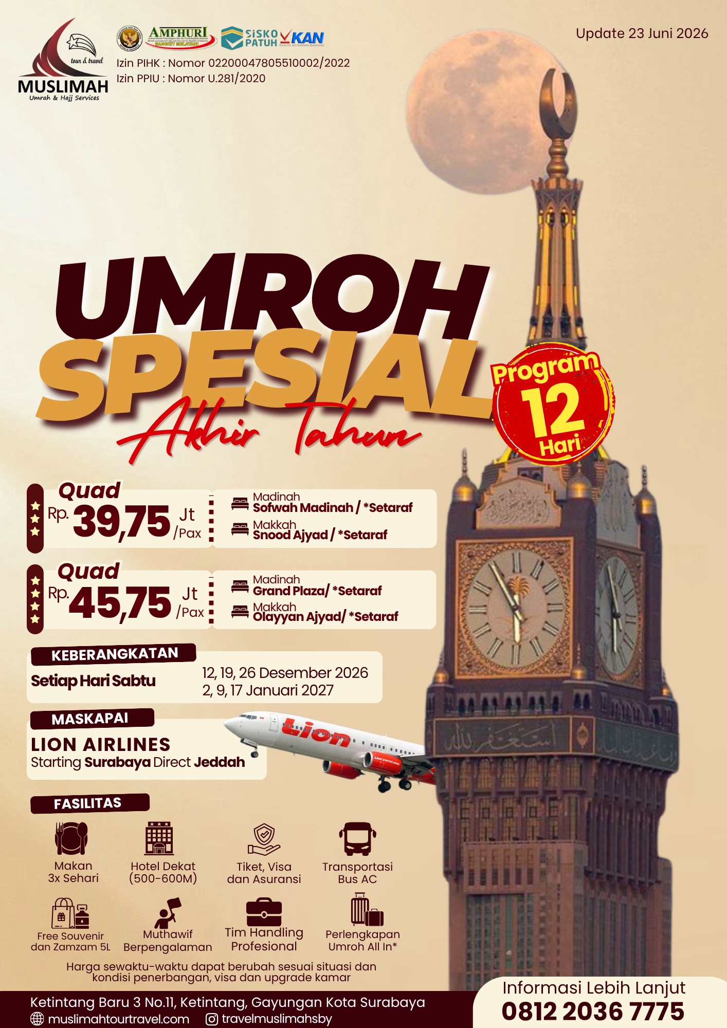 Umroh Spesial Akhir Tahun